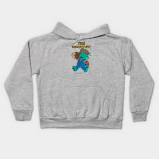 Willie the Happy Guy Kids Hoodie